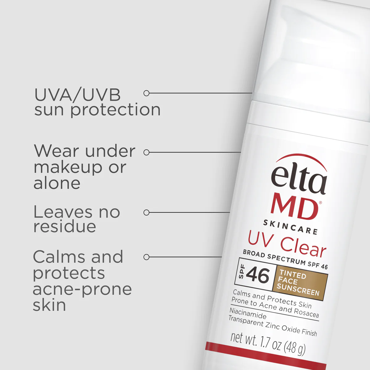EltaMD - UV Clear Tinted Broad-Spectrum SPF 46 - Image 4