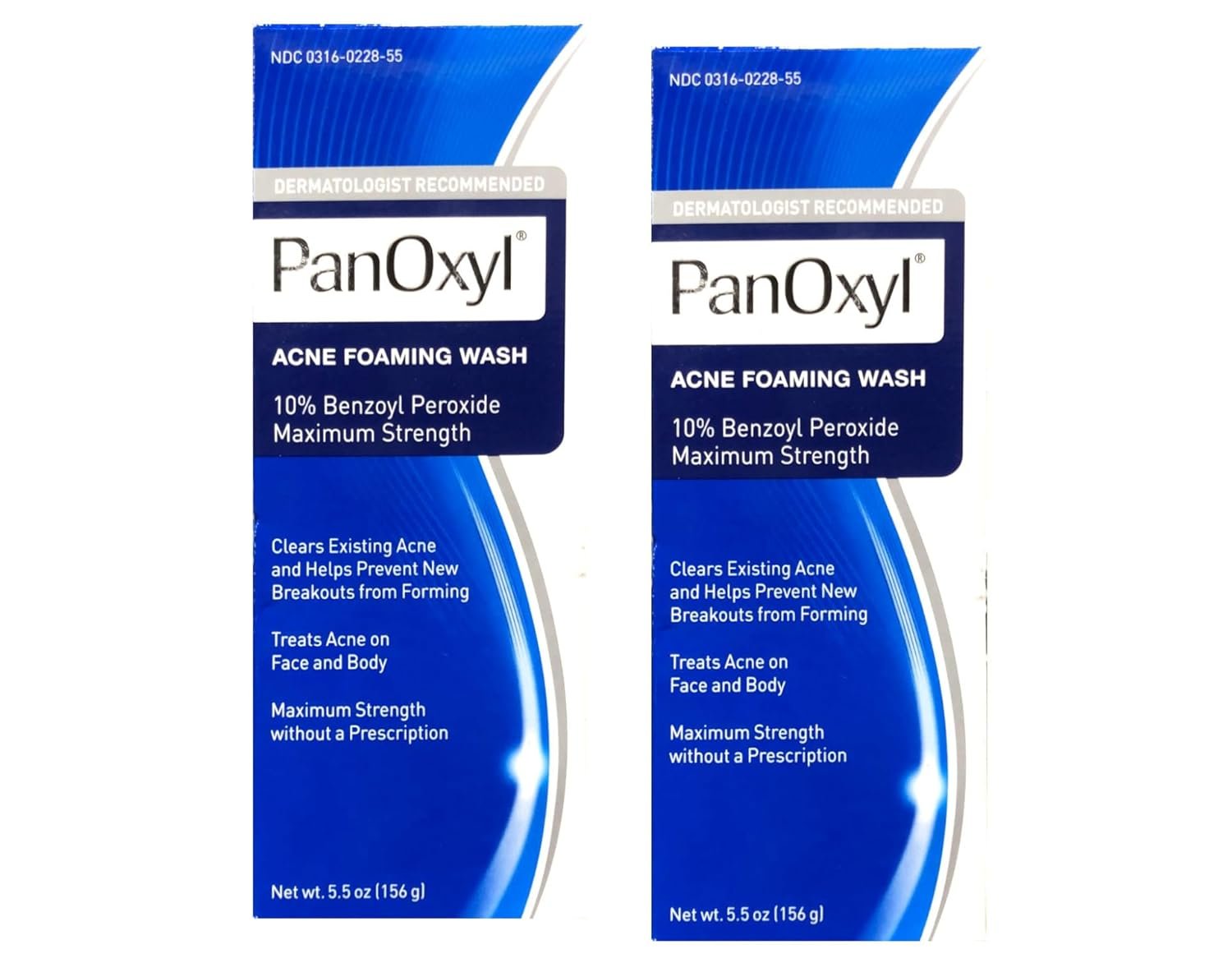 PanOxyl 10% Acne Foaming Wash 5.5 Ounce ( Value Pack of 2) - Image 2