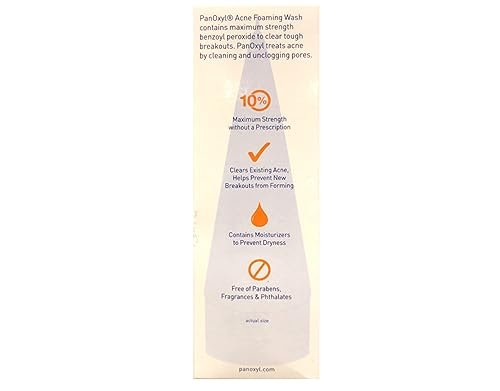PanOxyl 10% Acne Foaming Wash 5.5 Ounce ( Value Pack of 2) - Image 4
